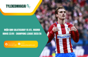 Đội hình dự kiến trước trận Galatasaray vs Atl. Madrid